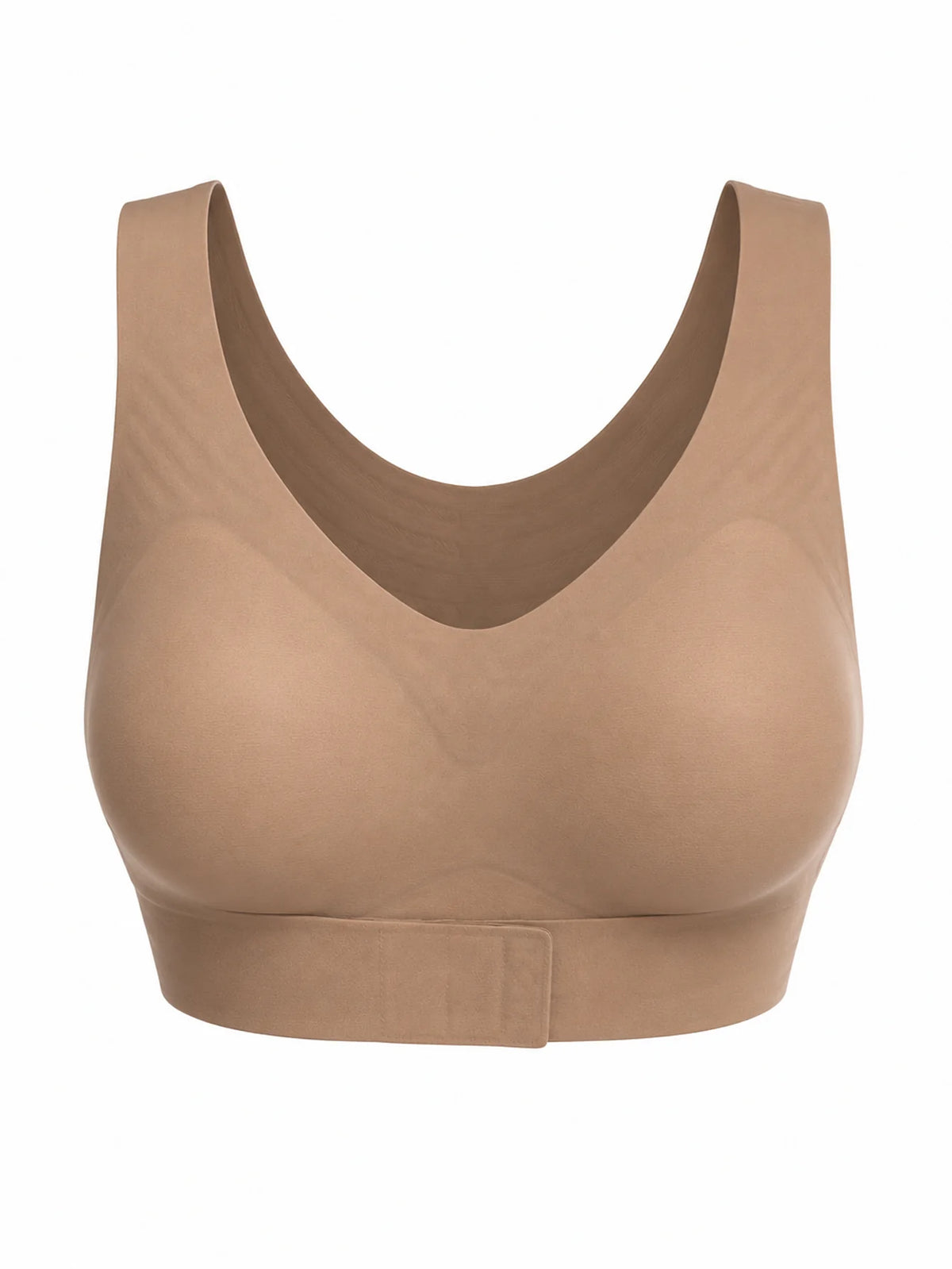 Sujetador push up sin aros color nude - vista frontal
