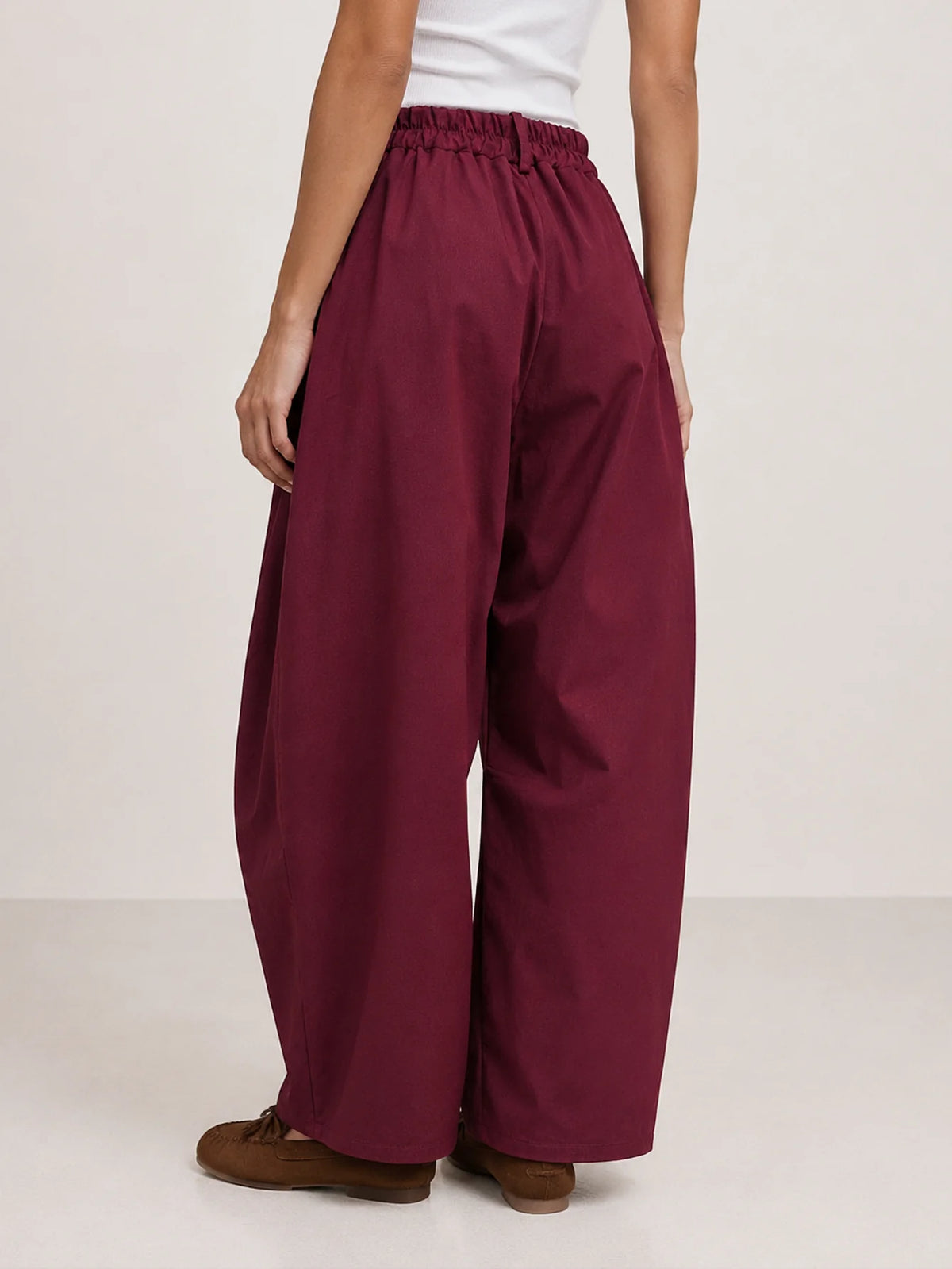 Pantalón Cruzado Cintura Alta